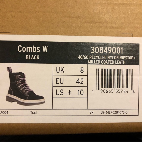 Dr Marten Women’s Size 10. Combs Black. Brand new - Picture 3 of 10
